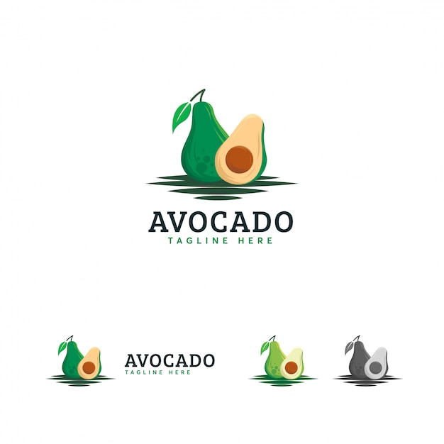 Logo De L’avocat, Fruits Frais à L’avocat