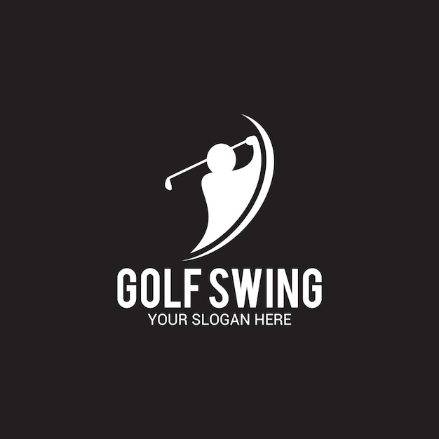 Logo Balançoire De Golf