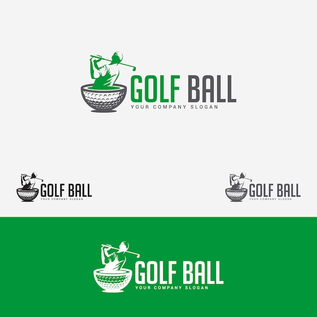 Logo De Balle De Golf