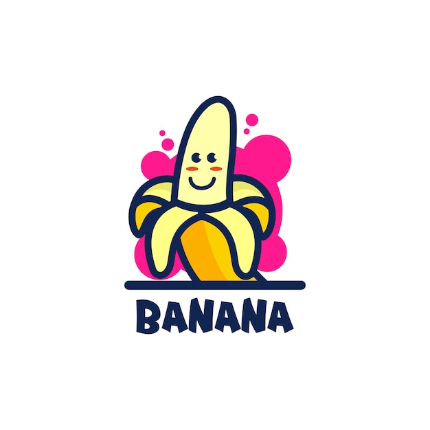 Vecteur logo banane