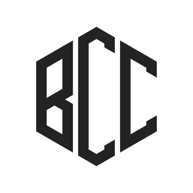 Le logo de la BCC est constitué d'une lettre initiale, d'un monogramme et d'une forme hexagonale.