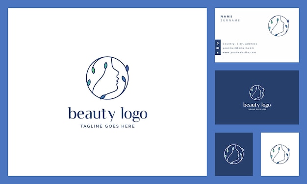 Logo Beauté Et Carte De Visite