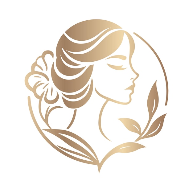 Le Logo De La Beauté Féminine