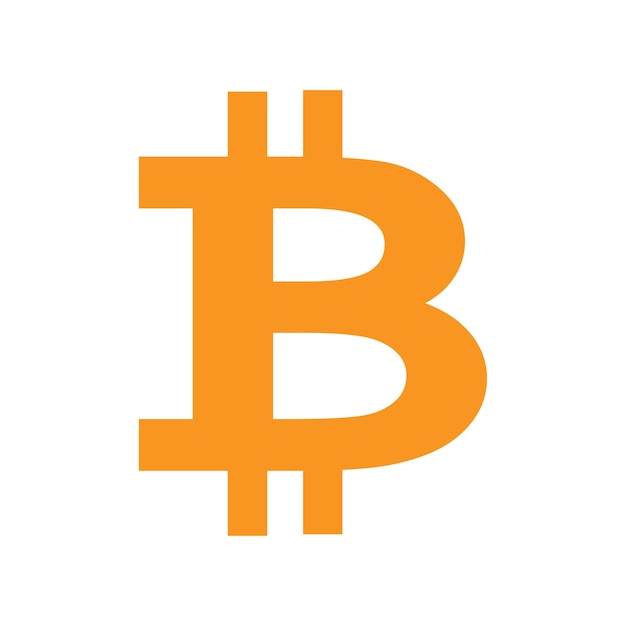 Logo de Bitcoin pour l'image de marque du marché des crypto-monnaies