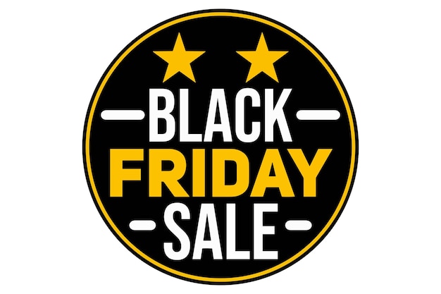 Logo Black Friday Vente 2