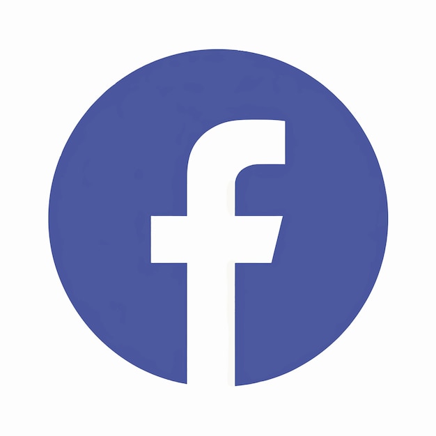 Un logo bleu et blanc avec un logo bleu qui dit " Facebook "