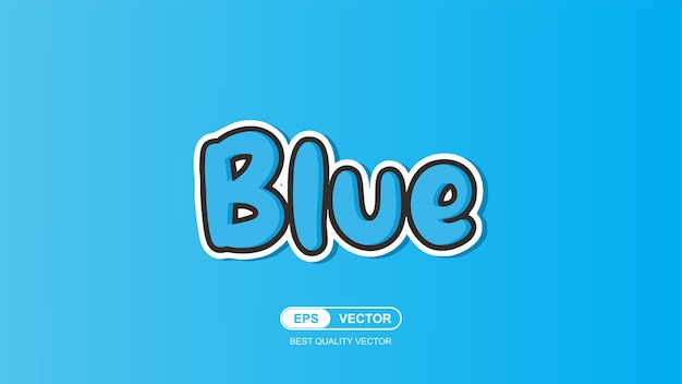 Logo Bleu Avec Le Titre Bleu.