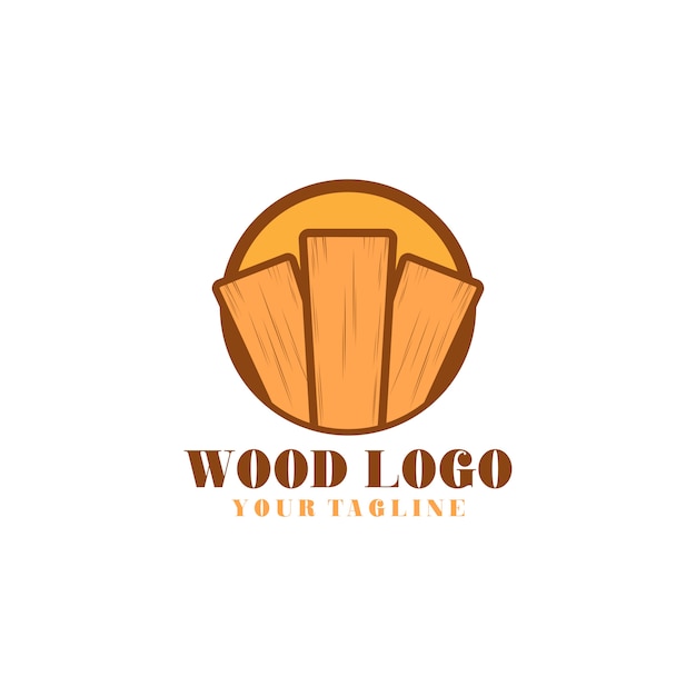 Logo en bois