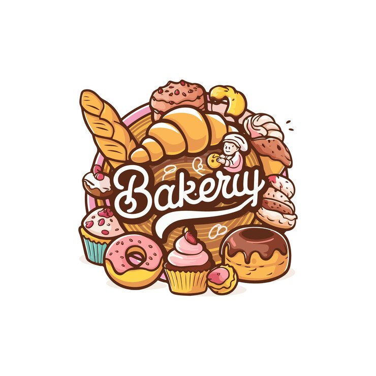 un logo de boulangerie qui dit " boulagerie " dessus