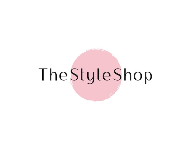 Vecteur le logo de la boutique de style