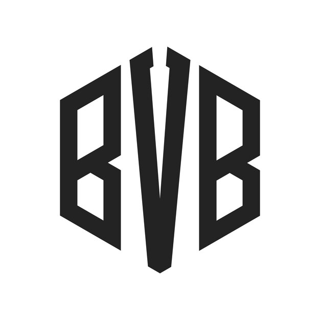 Le logo de la BVB est constitué d'une lettre initiale, d'un monogramme et d'une forme hexagonale.