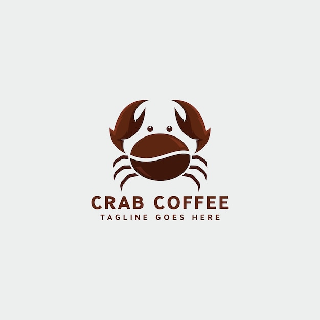 Logo De Café De Crabe