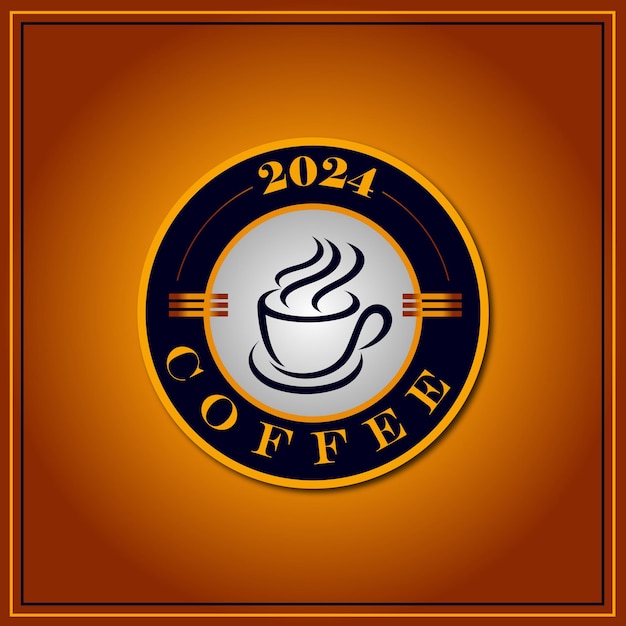 Vecteur logo de café