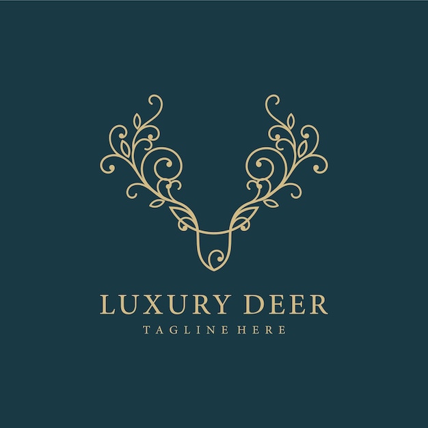 Logo De Cerf De Luxe