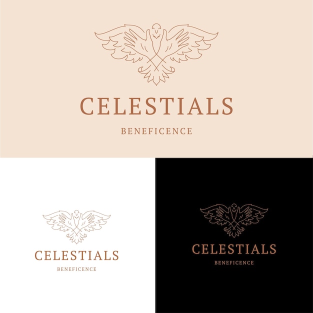 Vecteur le logo de cestelials