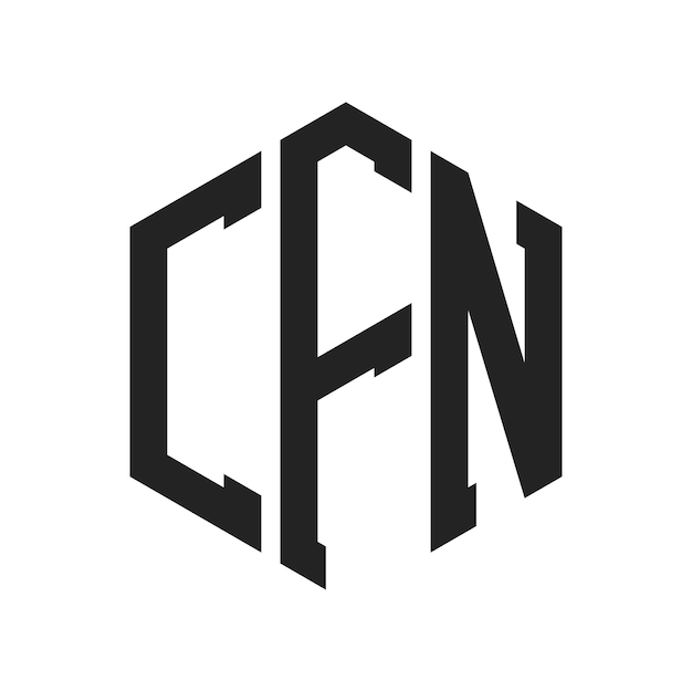 Le logo de CFN est constitué d'une lettre initiale, d'un monogramme et d'une forme hexagonale.