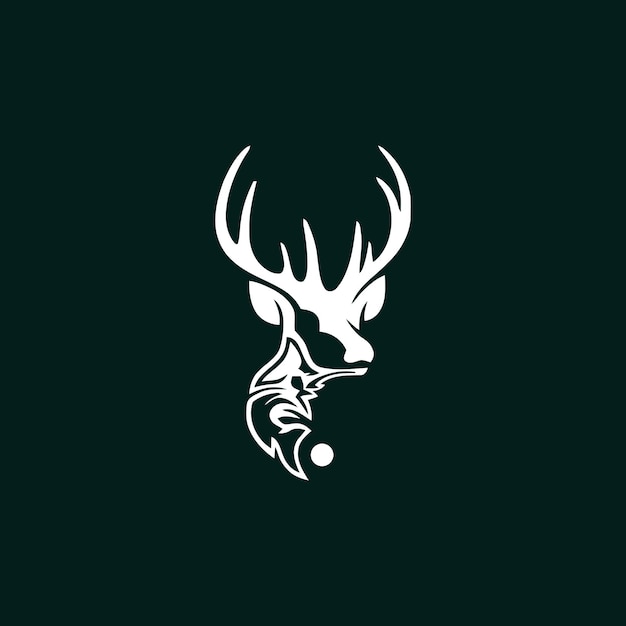 Logo De Chasse Au Cerf