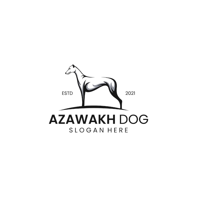 Logo De Chien Azawakh