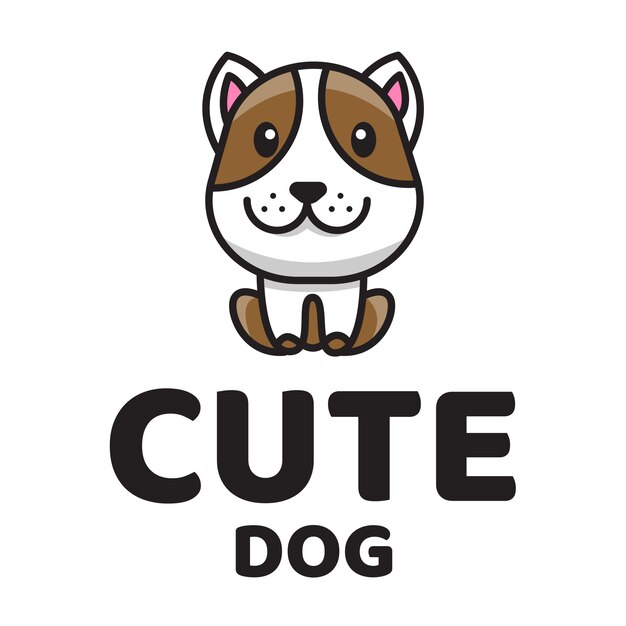 Logo De Chien Mignon