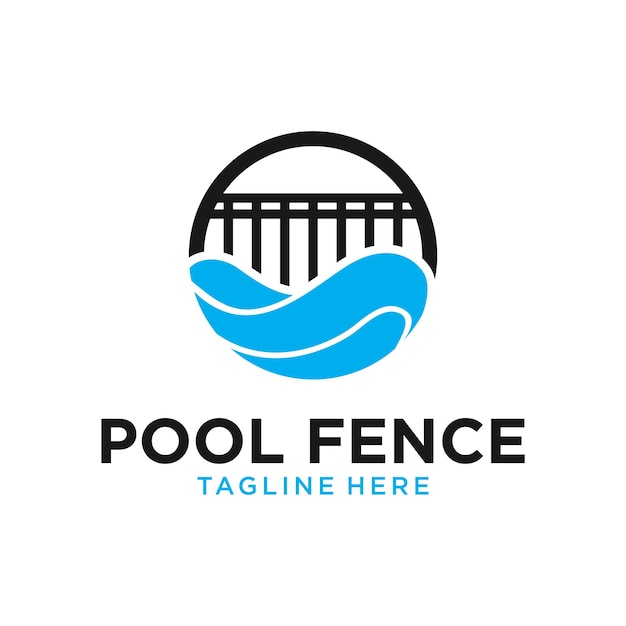 Logo De Clôture De Piscine