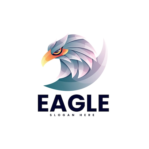 Le Logo Coloré De L'aigle