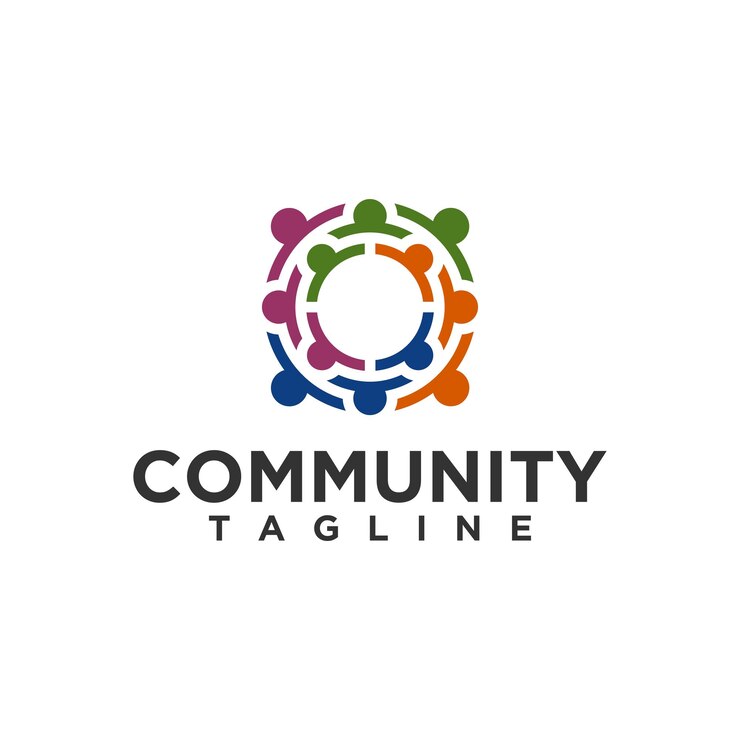 Vecteur logo de la communauté