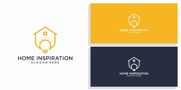 logo de conception d'inspiration maison