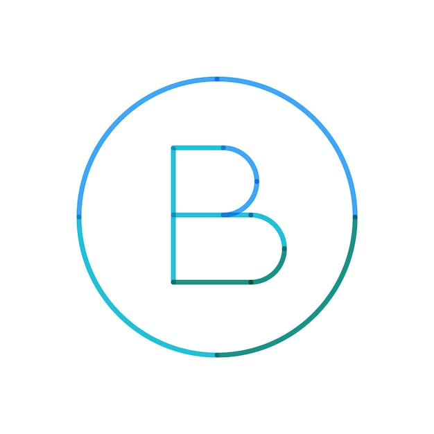Logo de conception de ligne minimale