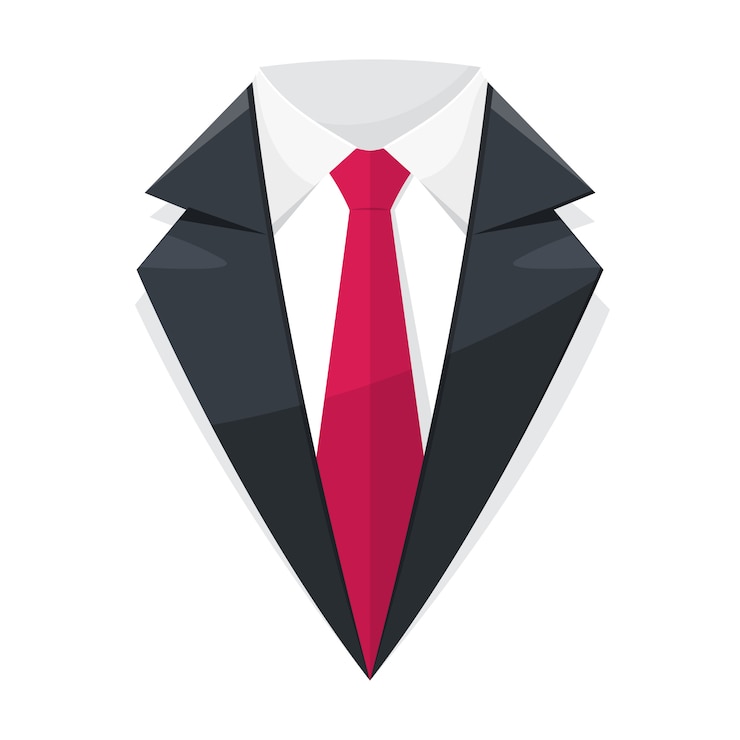 Vecteur logo de costume.