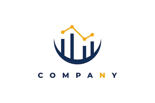 Logo de la croissance financière
