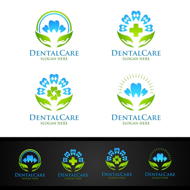 Logo Dentaire, Dentist Stomatology Logo