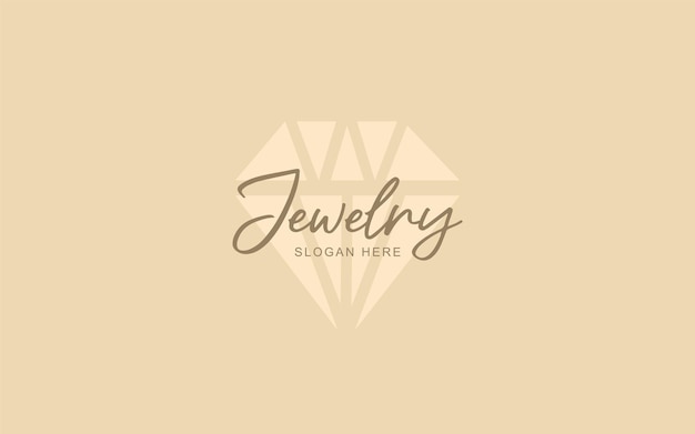 Vecteur logo diamond luxury