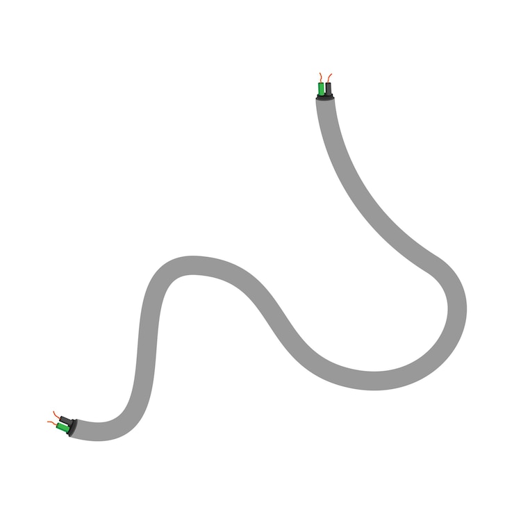 Vecteur logo du câble