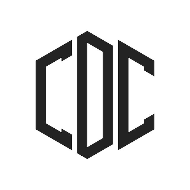 Le logo du CDC est une lettre initiale, un monogramme et une forme hexagonale.