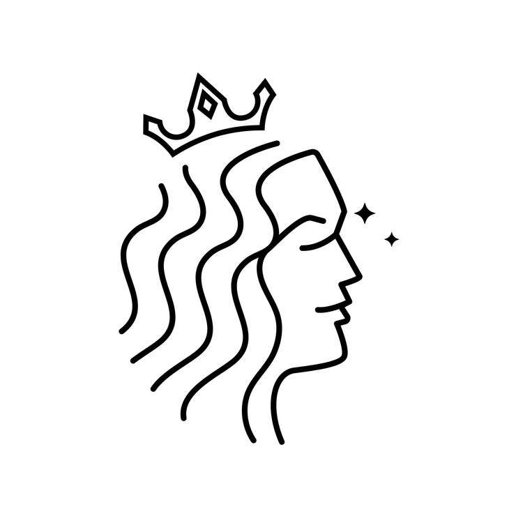 le logo du centre de soins de beauté, l'icône vectorielle, le design conceptuel