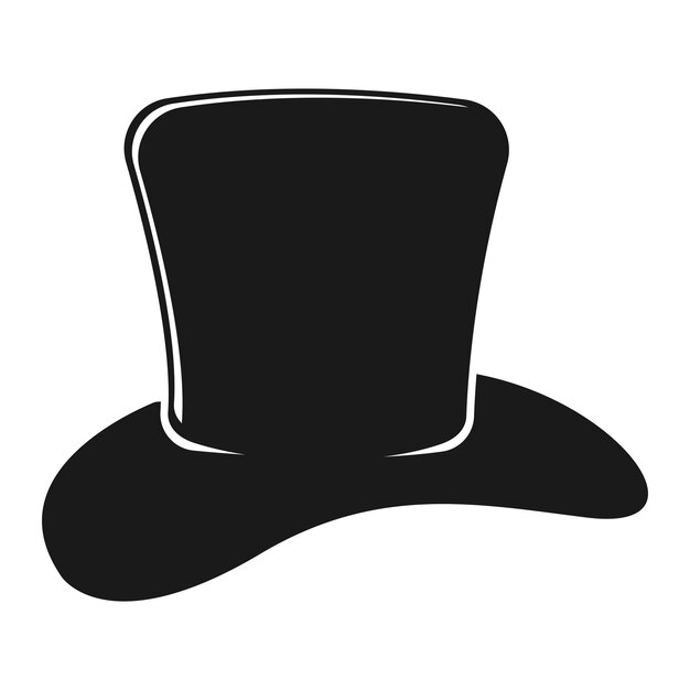 Vecteur logo du chapeau