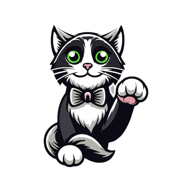 Vecteur le logo du chat