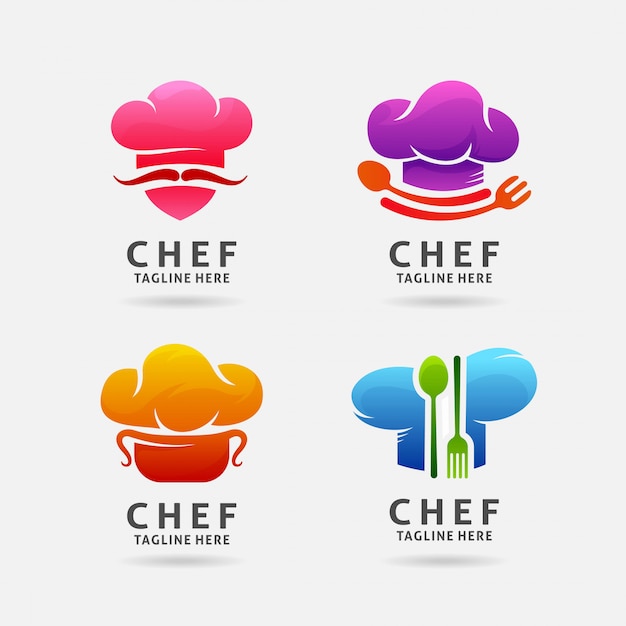 Vecteur logo du chef