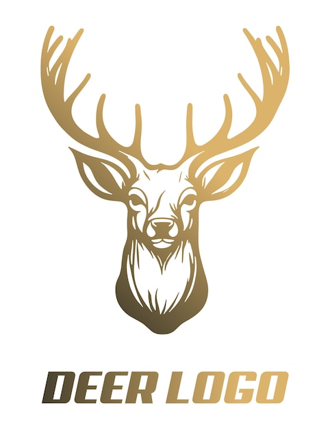 Le logo du club de chasse est inspiré par le design du logo du cerf.