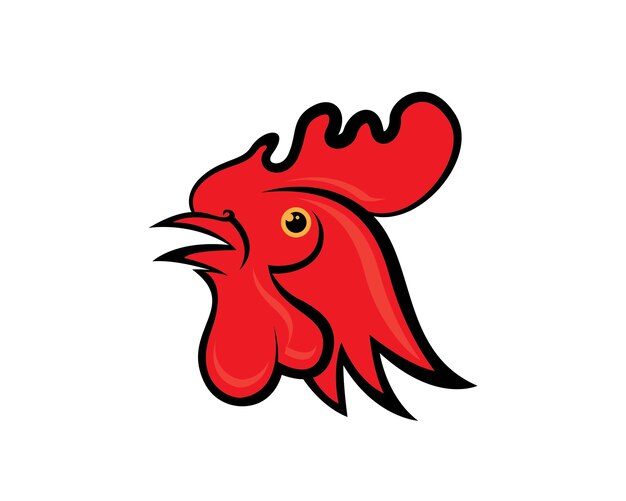 Logo Du Coq Illustration Vectorielle Du Modèle