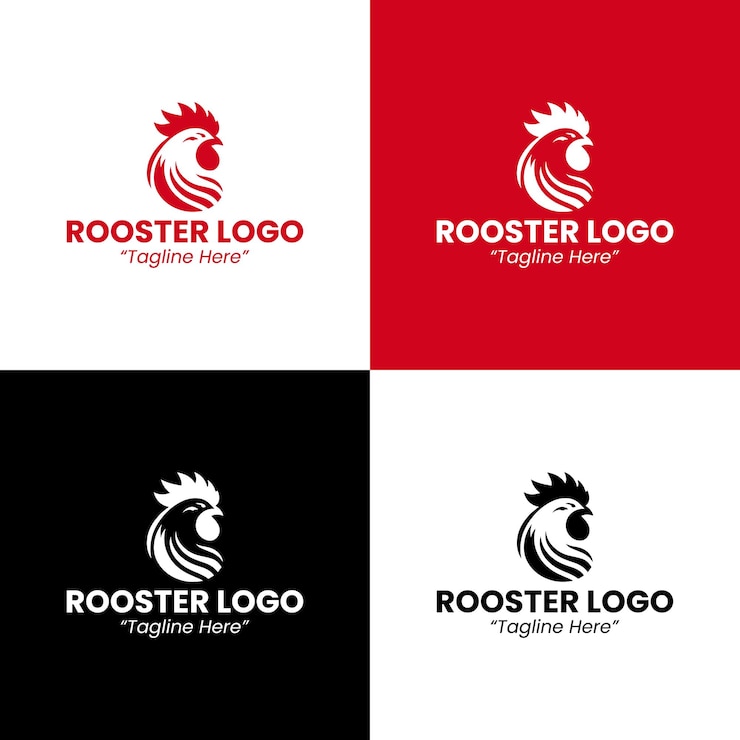 Vecteur le logo du coq