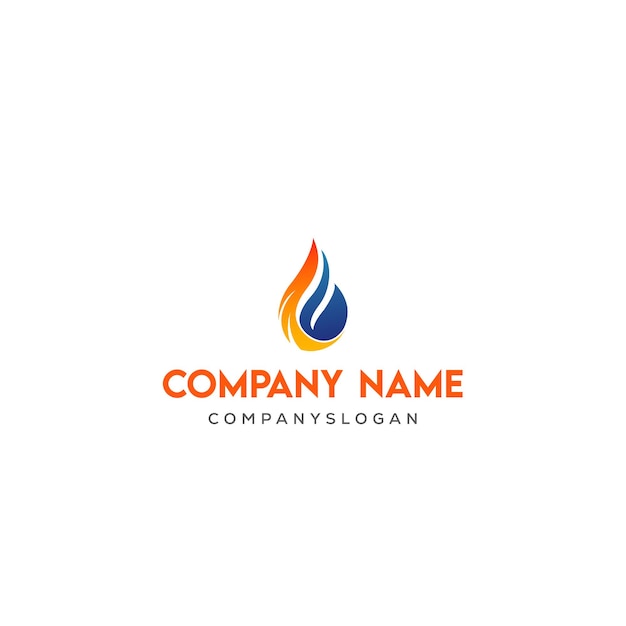 Le logo du feu d'eau