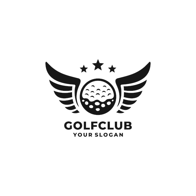 Vecteur le logo du golf