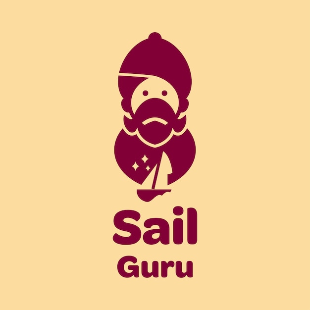 Logo Du Gourou De La Voile