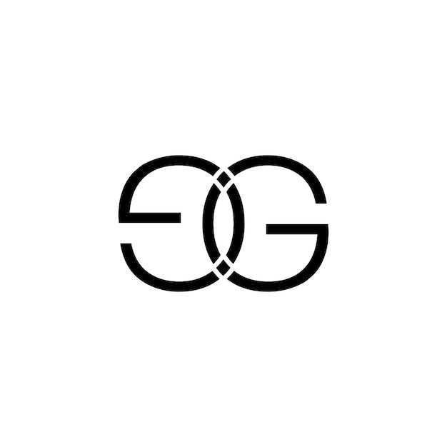 Vecteur logo du groupe gg