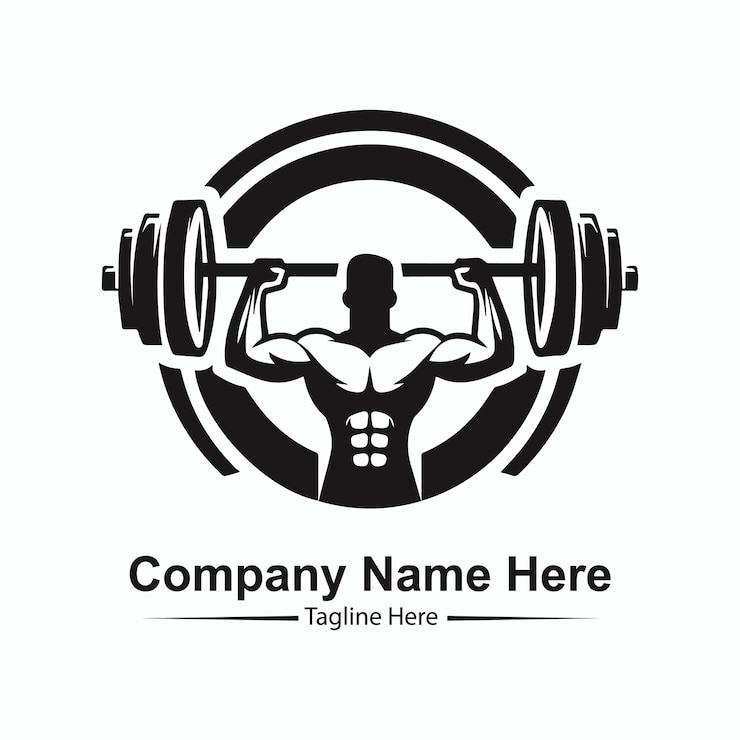Vecteur le logo du gymnase est ici.