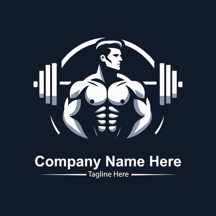 Vecteur le logo du gymnase est ici.