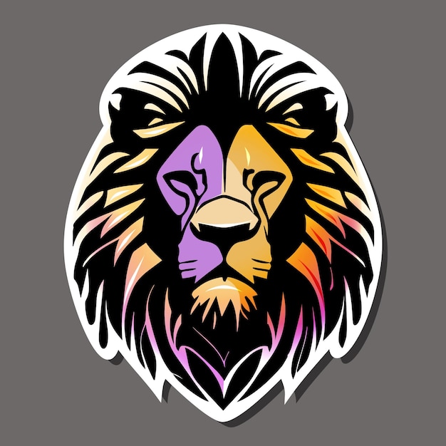 Vecteur le logo du lion