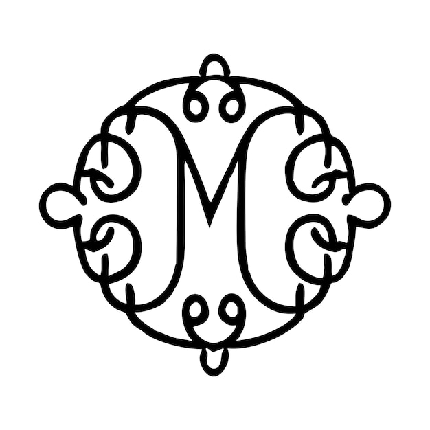 Le logo du monogramme 10