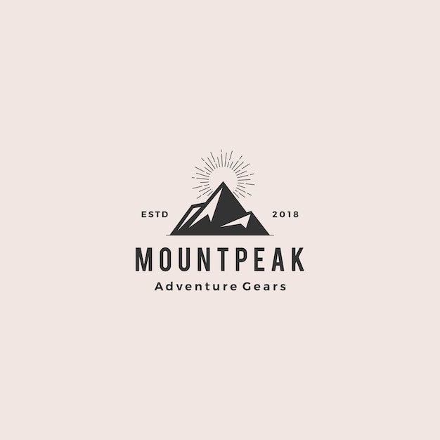 Logo Du Mont Mount Peak